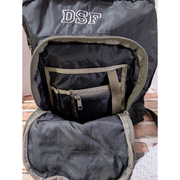 LL Bean Unisex Weatherproof Nylon Deluxe Original Book Pack Backpack 109530 - Picture 6 of 9